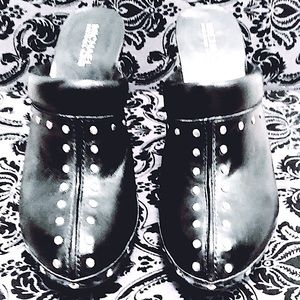 Michael Kors Astor Studded High Clog Sz 7.5